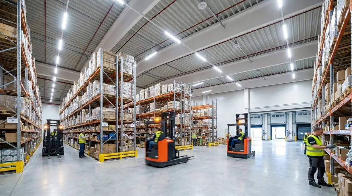 Warehouse LED Lighting Benefits