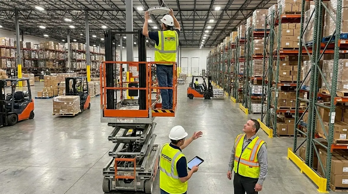 Warehouse Lighting Efficiency Upgrades