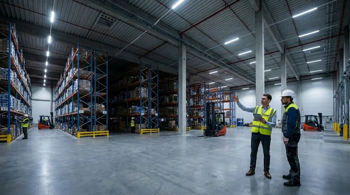 Warehouse Lighting Efficiency Upgrades