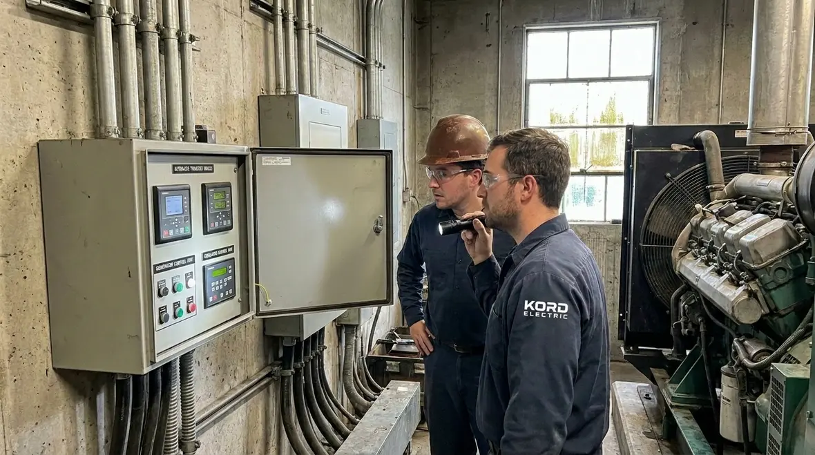 Backup power system testing for business continuity