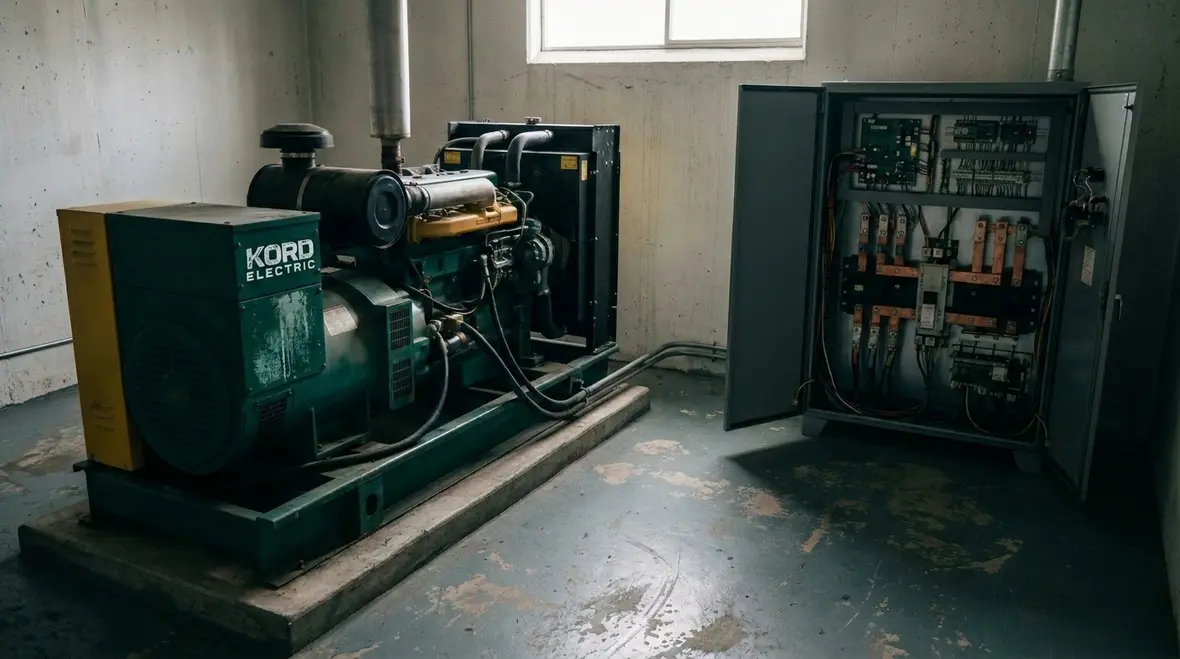 Backup power and transfer systems supporting business power outage prevention