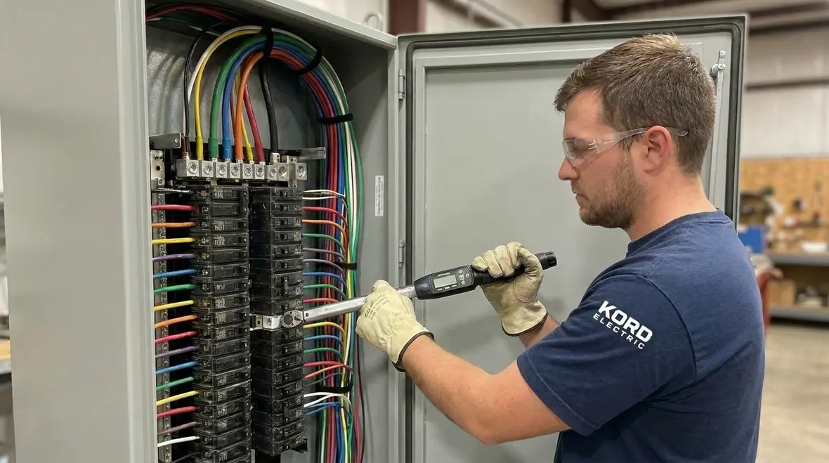 Commercial building raceways and conductors installed with code compliant wiring methods