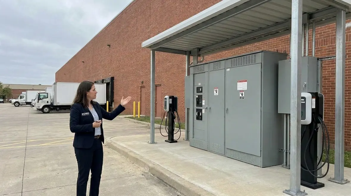 Expandable EV charging electrical design for commercial properties