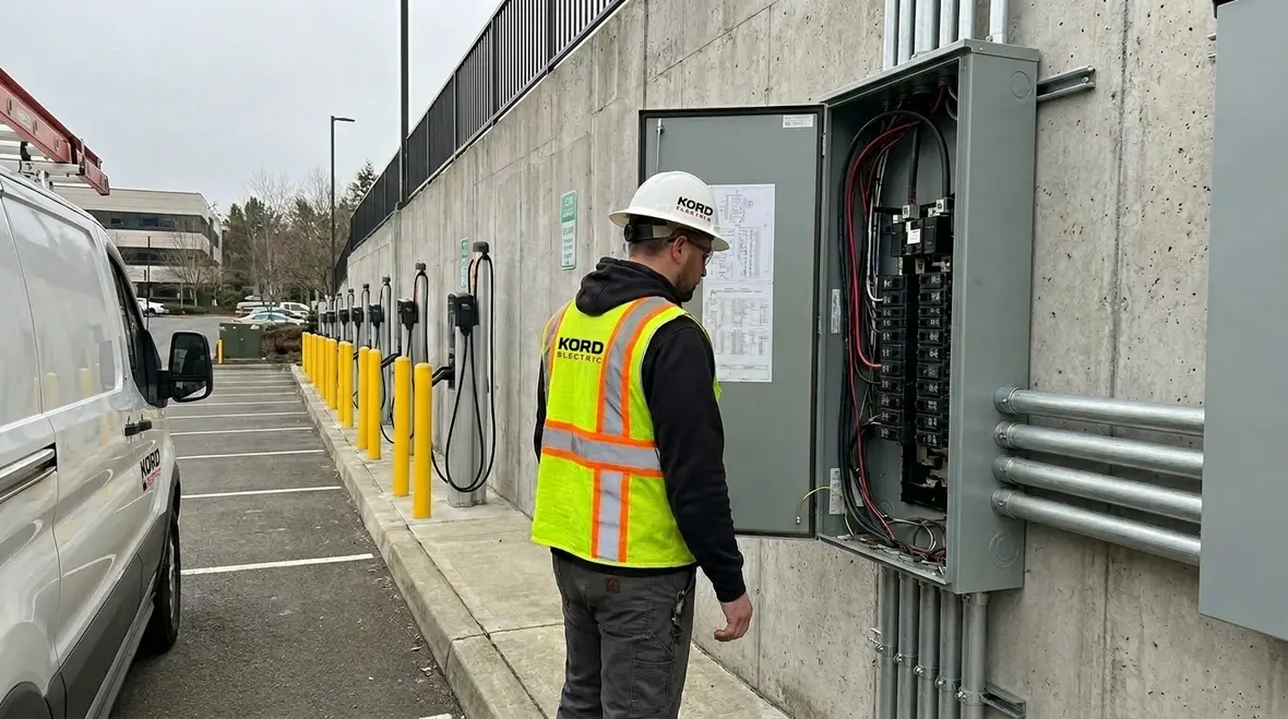 commercial EV charging stations