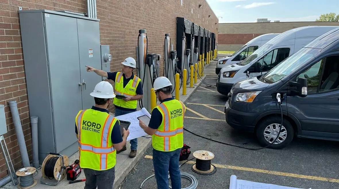 commercial electric vehicle charging requirements