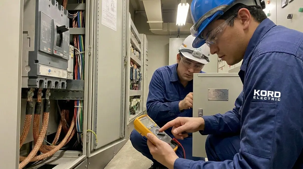 Monitoring voltage stability across commercial electrical distribution equipment