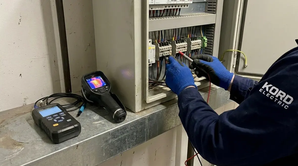 Monitoring voltage stability during commercial load testing