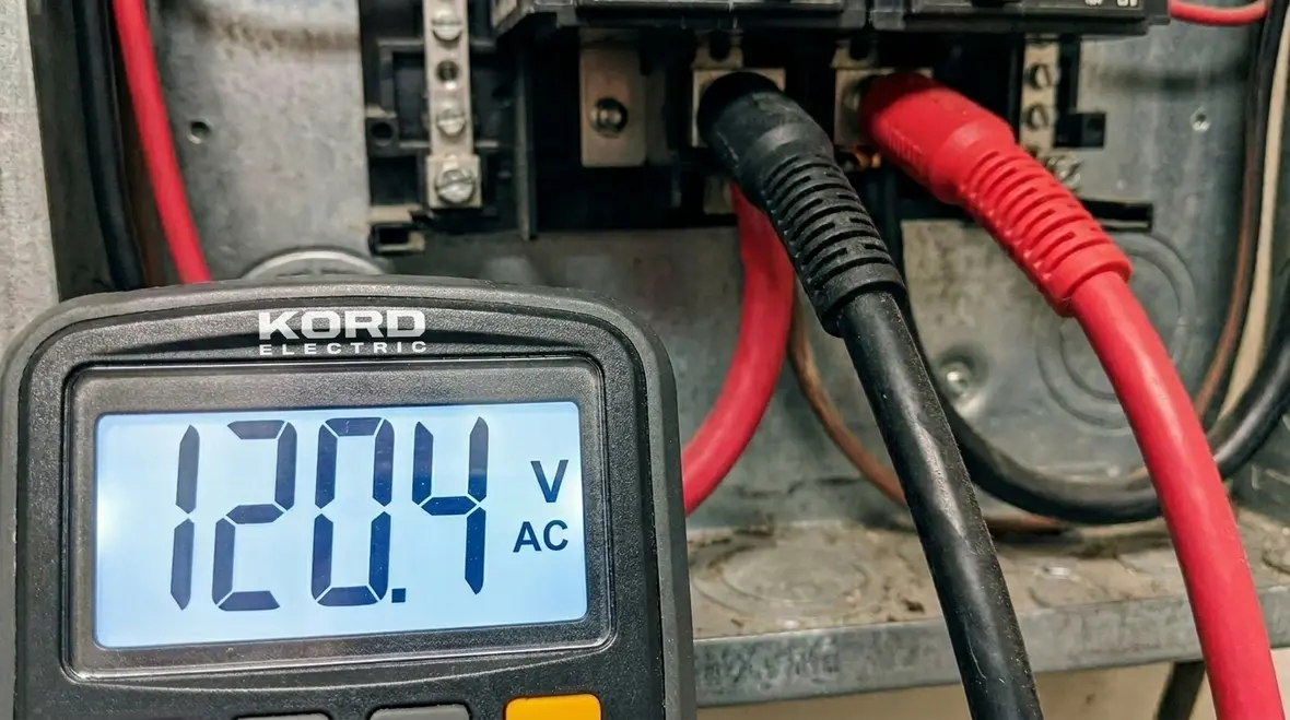 Load banks and testing equipment connected to a commercial electrical panel