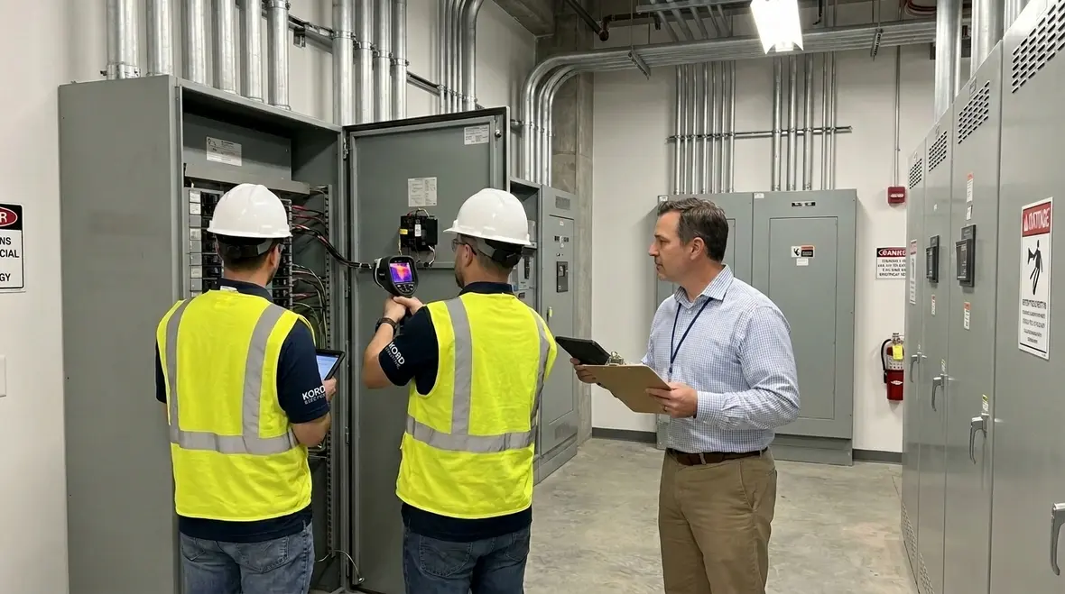 commercial electrical maintenance checklist