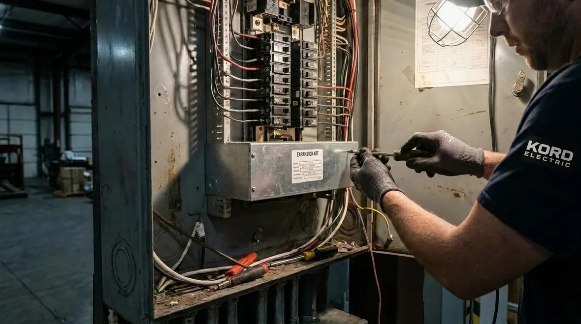 Load calculations and planning for commercial panel expansion