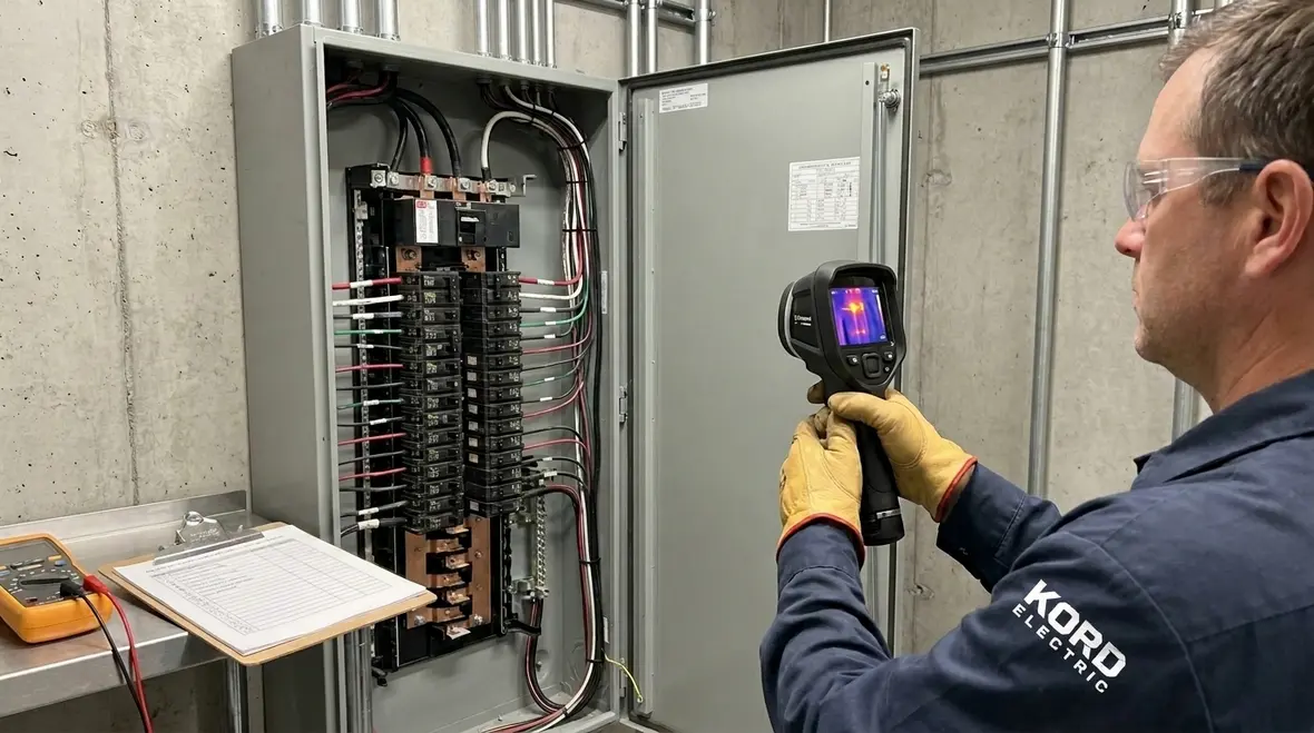 commercial electrical panel maintenance