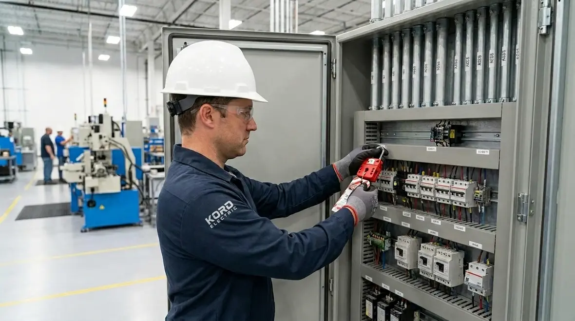 commercial electrical safety protocols for manufacturing facilities