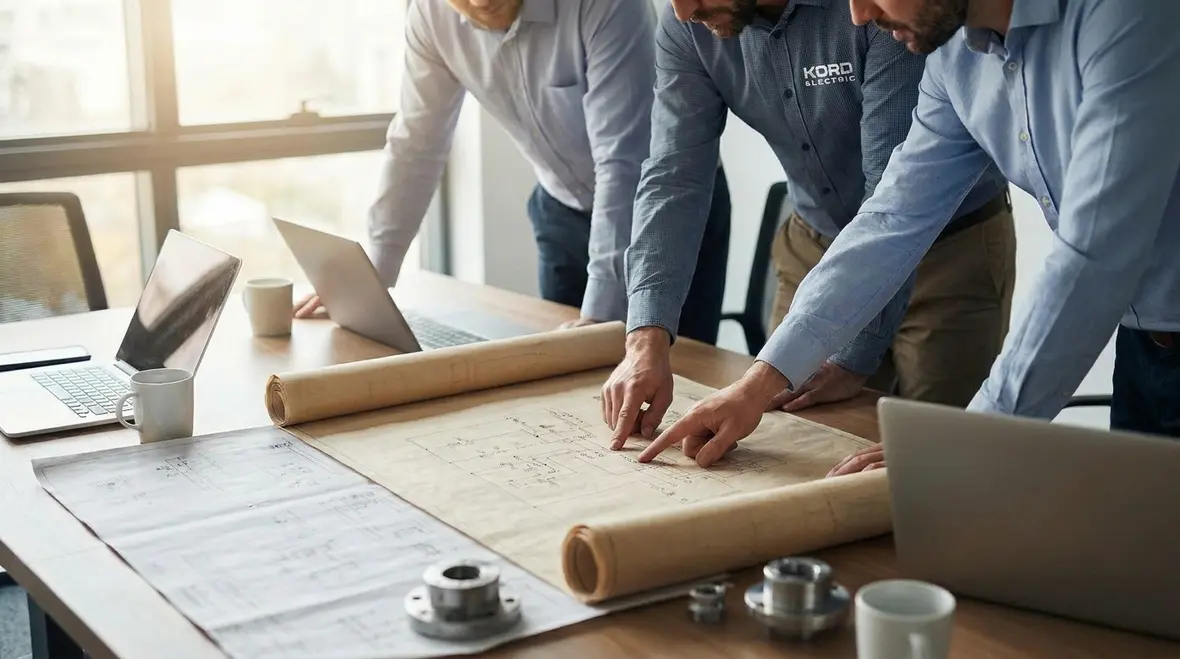 Engineered commercial electrical wiring upgrade design and load planning