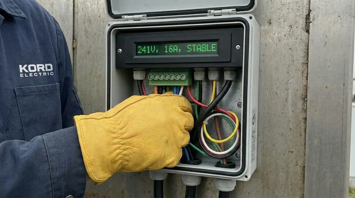 Electrical room layout supporting commercial EV charging infrastructure design