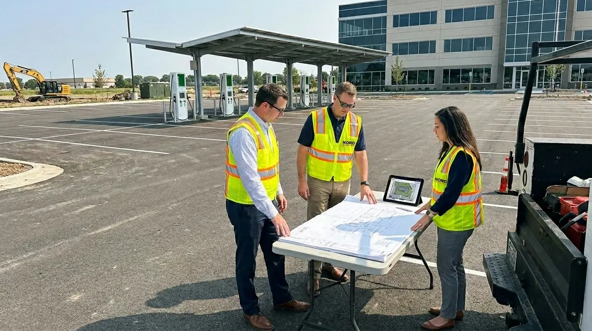 commercial ev charging infrastructure