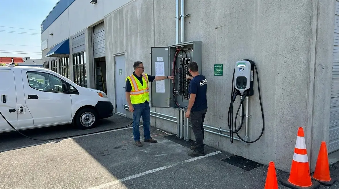 commercial ev charging station installation costs