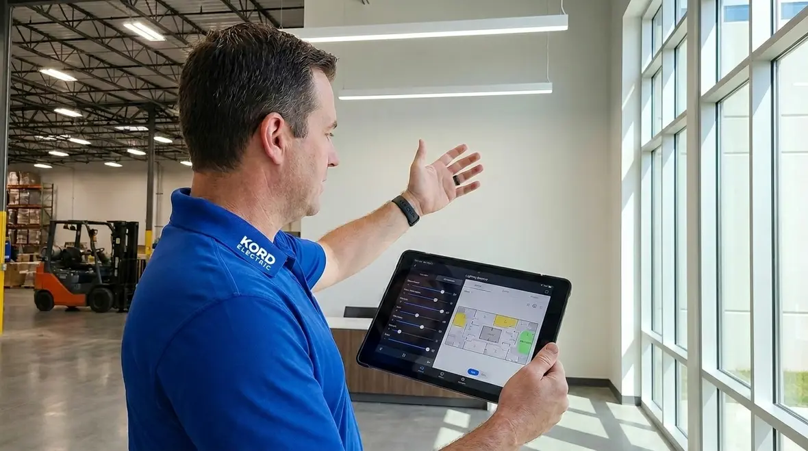 commercial lighting control integration