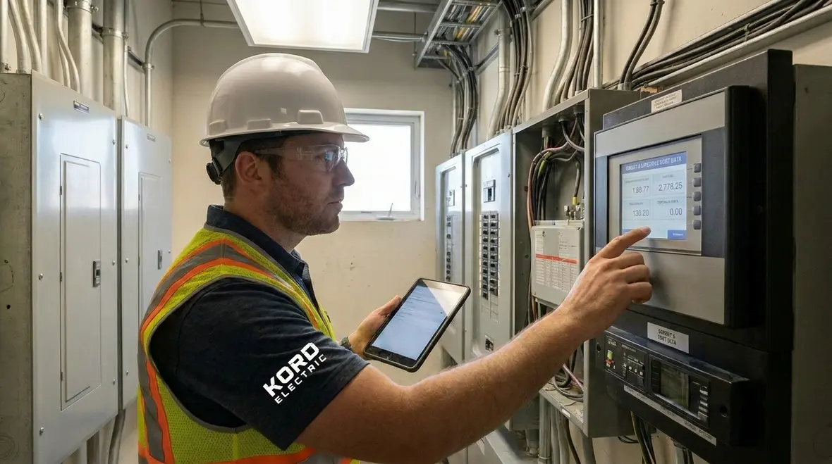 Commercial electrical distribution and lighting control panels