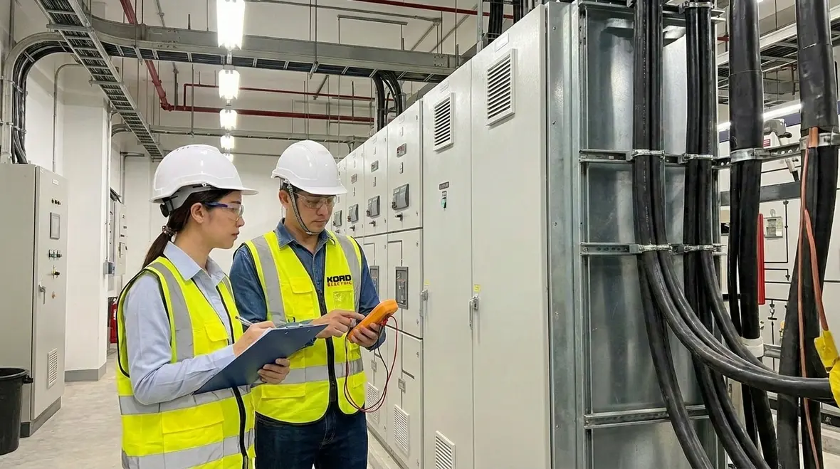 Electrical engineer mapping risks and triggers for 24 7 emergency response planning