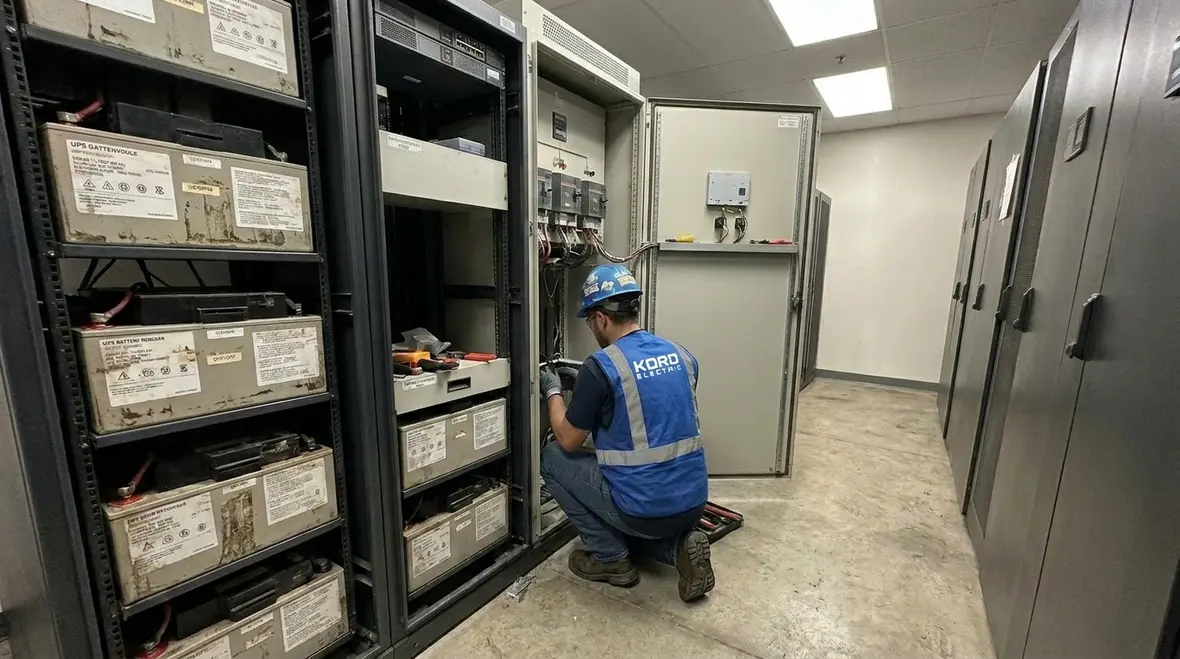 Redundant switchgear and power paths inside a critical facility