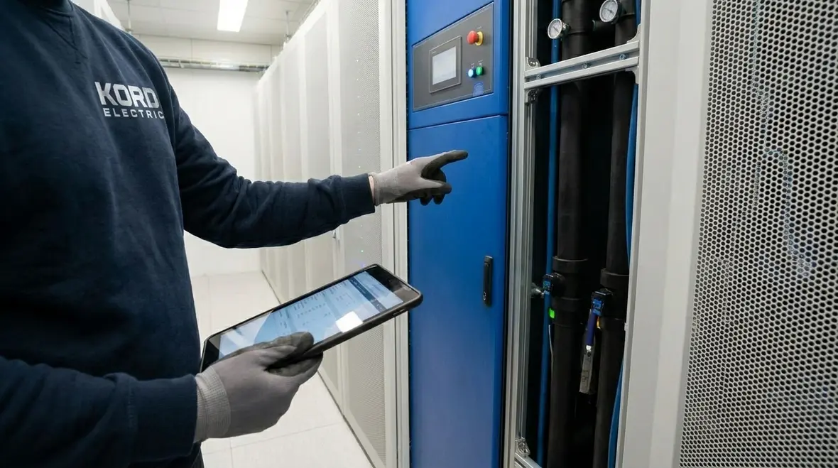 data center cooling power