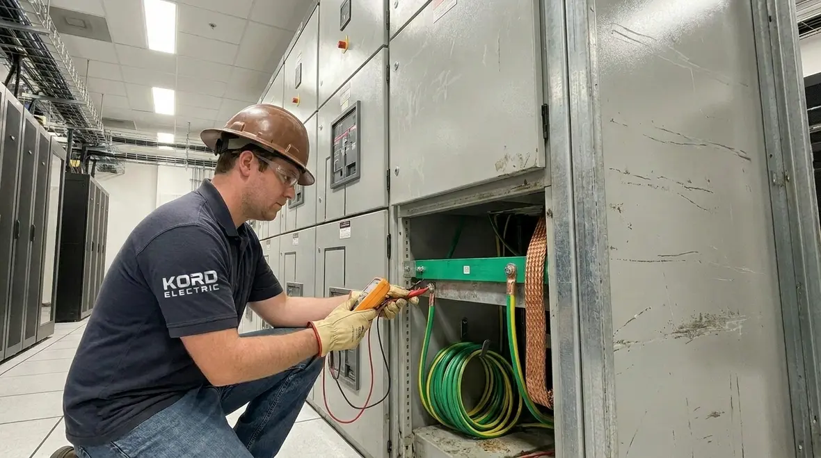 Grounding, bonding, and protective device coordination in data center switchgear