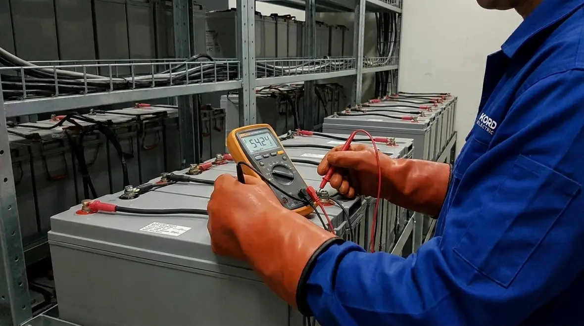 Switchgear UPS and battery maintenance in a data center