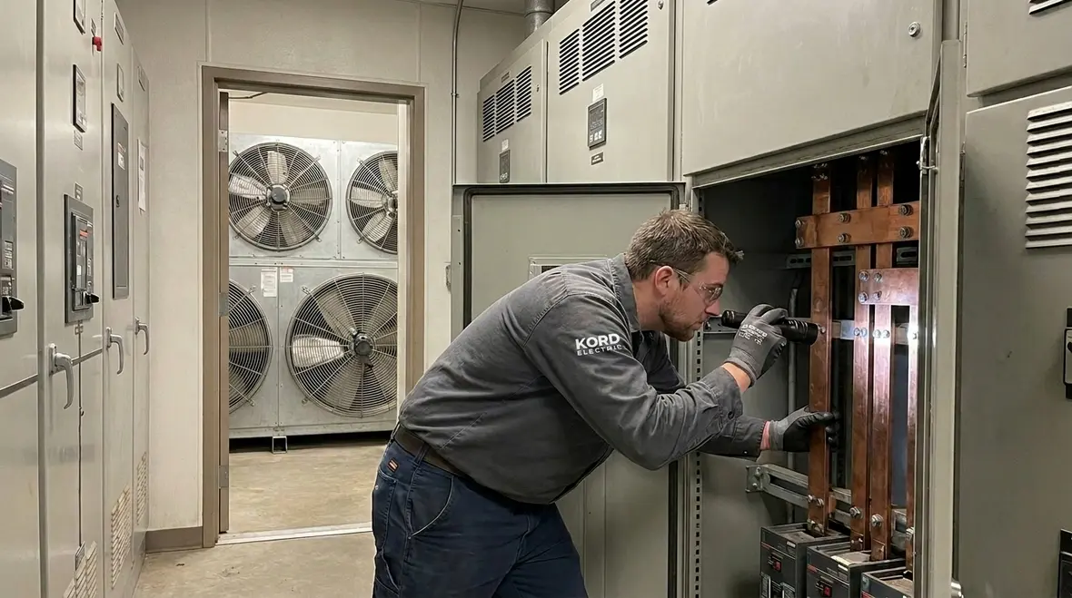 Electrical load planning for data center cooling stability