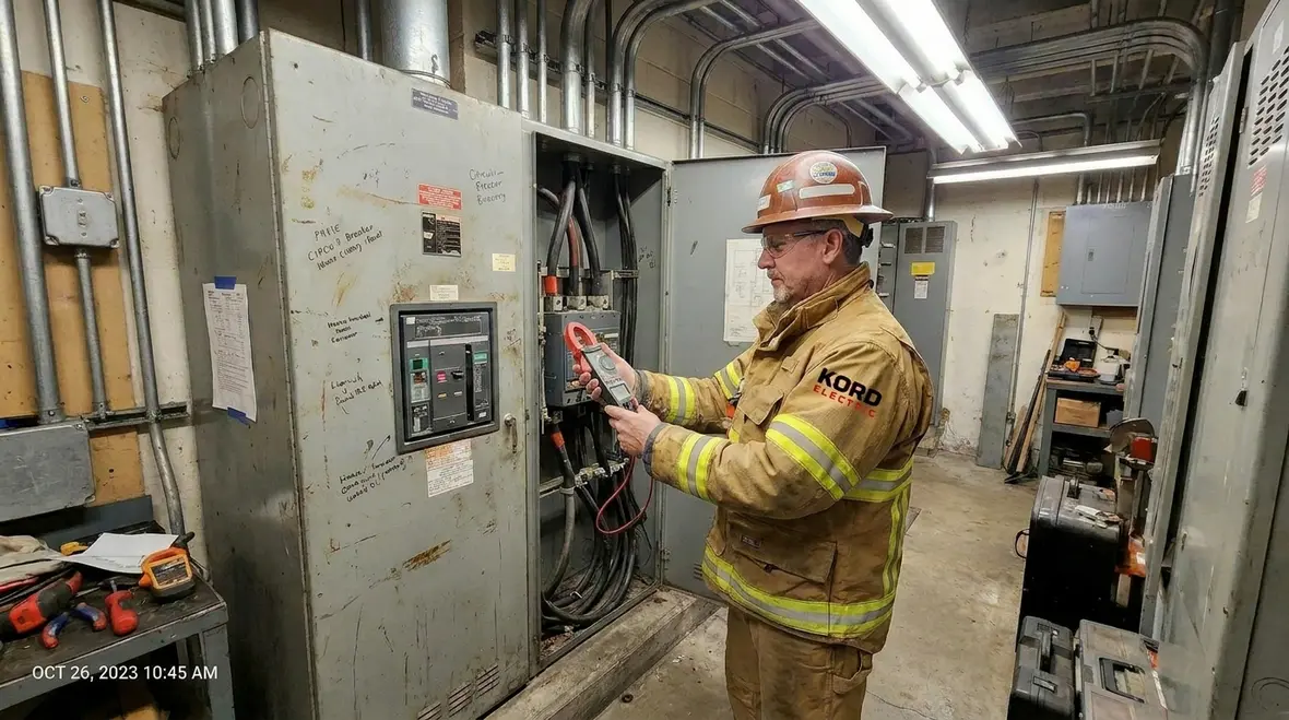 EV fleet charging capacity planning at a commercial facility