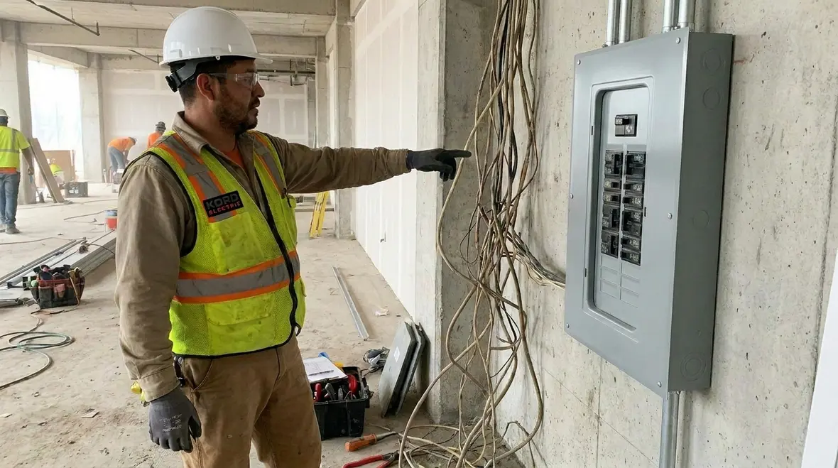 Identifying electrical code triggers during commercial renovation design