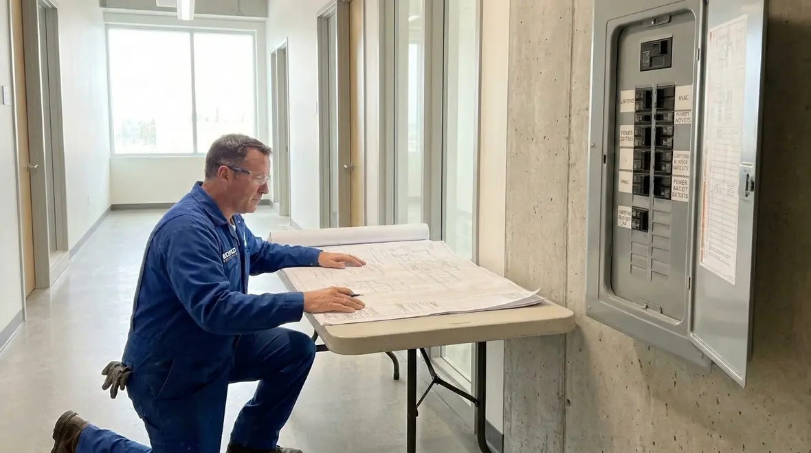 Commercial electrical code consulting review during renovation planning