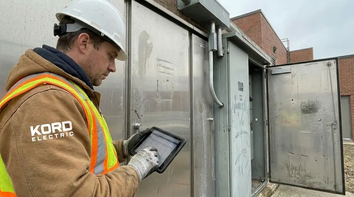 Infrared thermography and testing to prevent retail electrical downtime