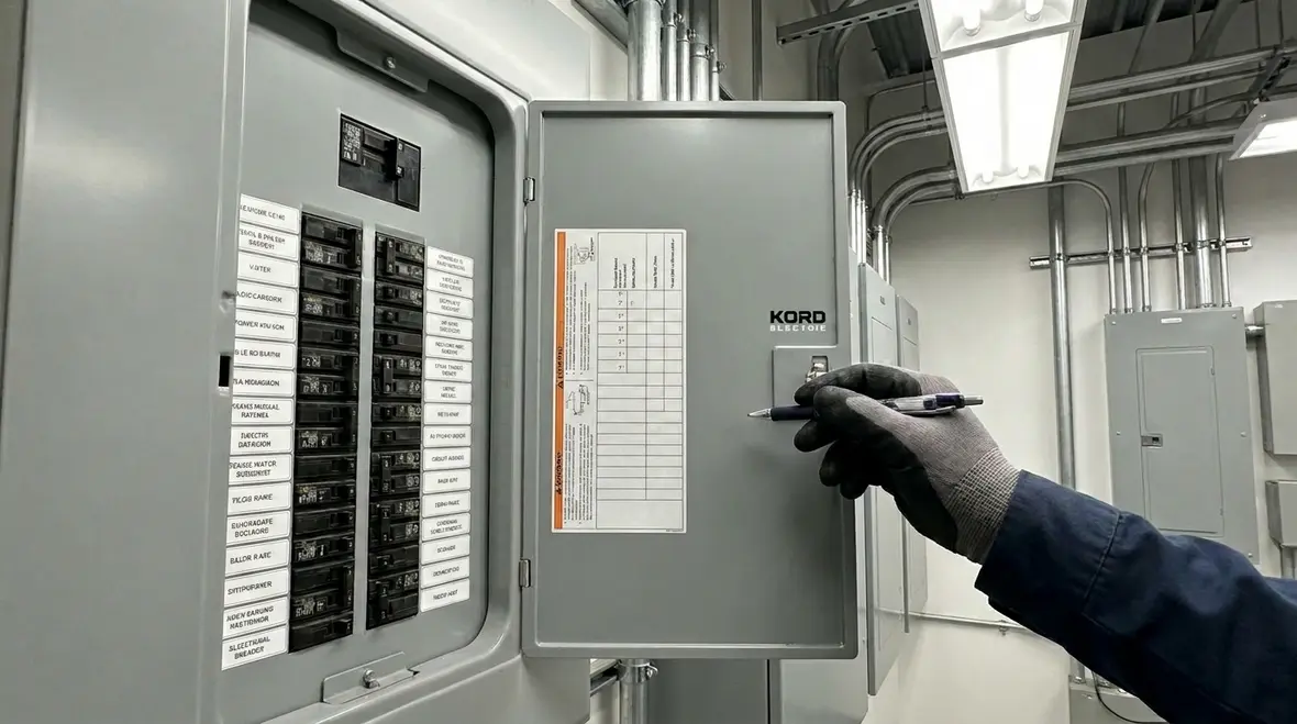 electrical panel labeling best practices