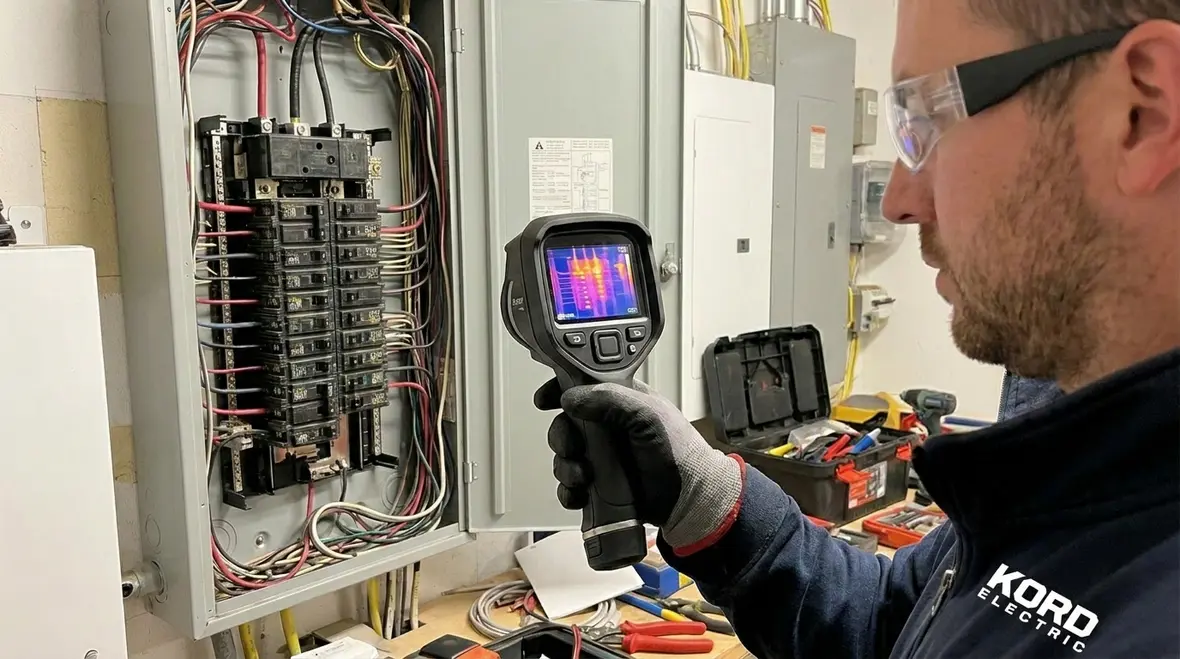 Commercial facility avoiding downtime through preventive electrical panel safety audits