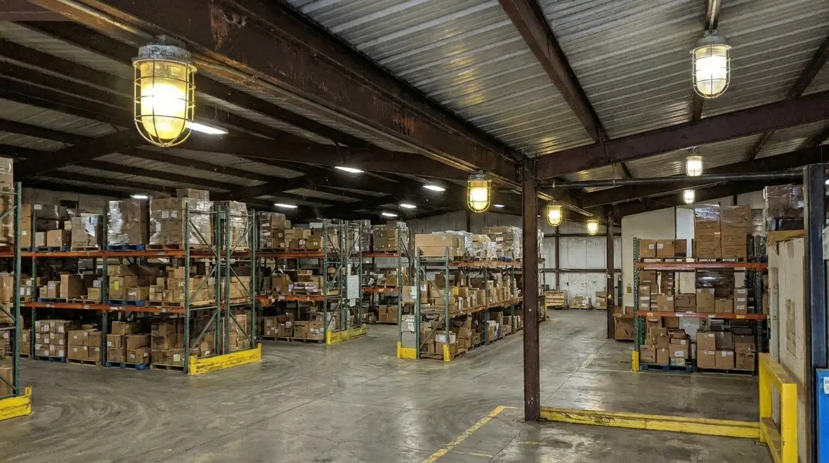 Technician testing emergency lighting circuits for code compliance