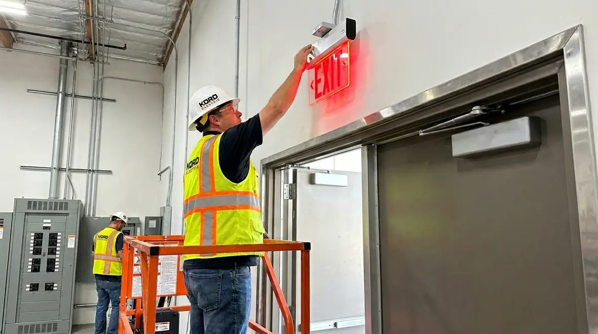 emergency lighting code compliance