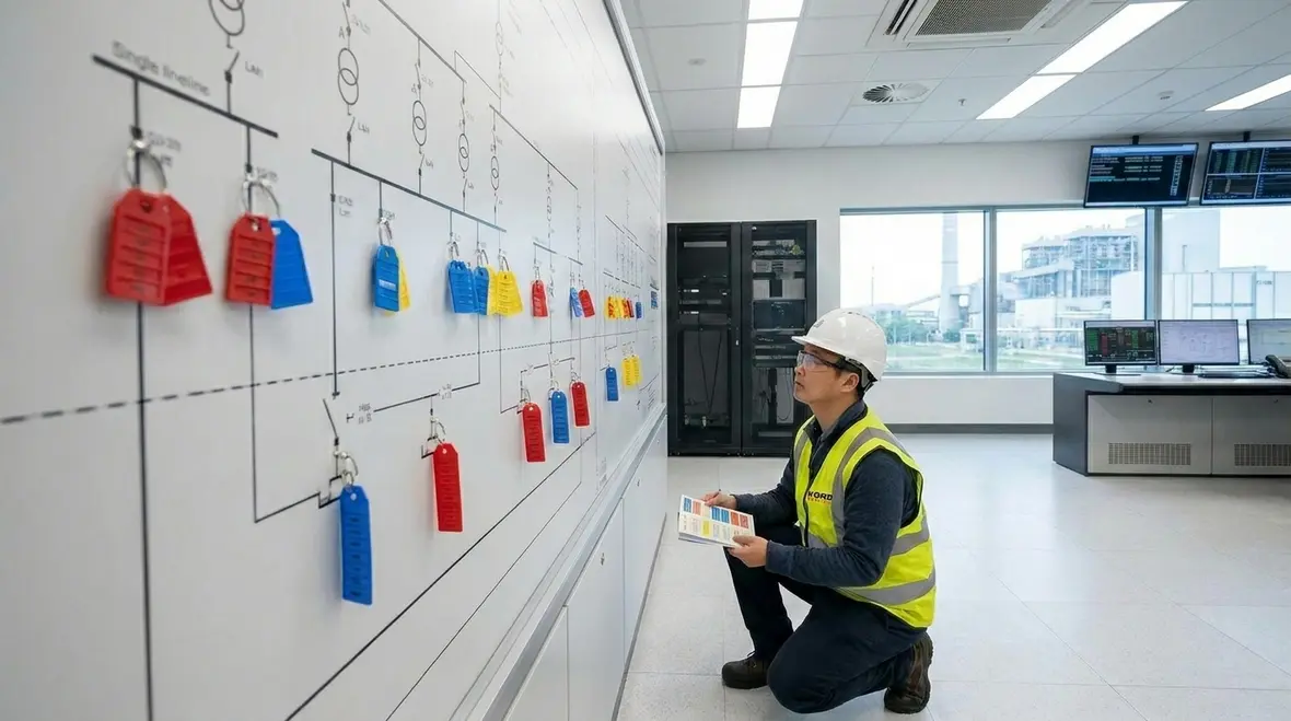 Diagram of phased load sequencing for commercial emergency power failure recovery