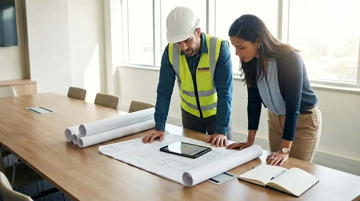 EV charging infrastructure planning at a commercial property