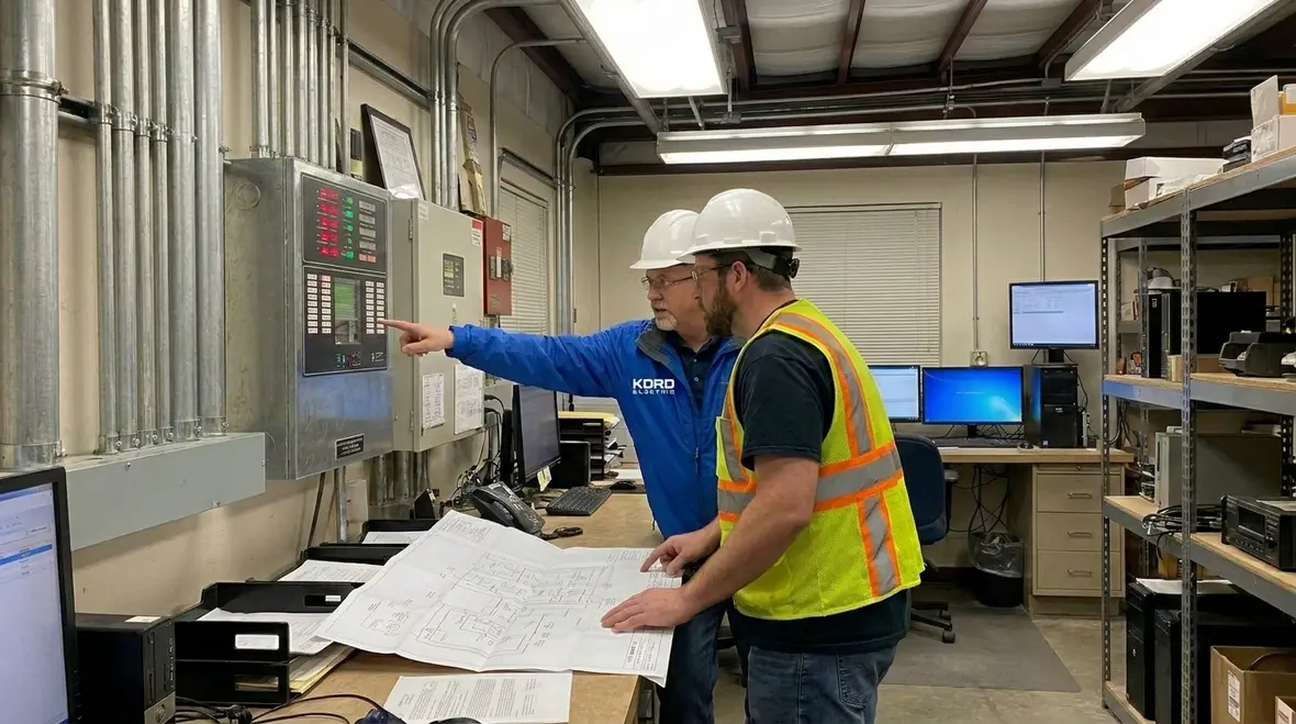 Addressable fire alarm control panel mapping devices and zones