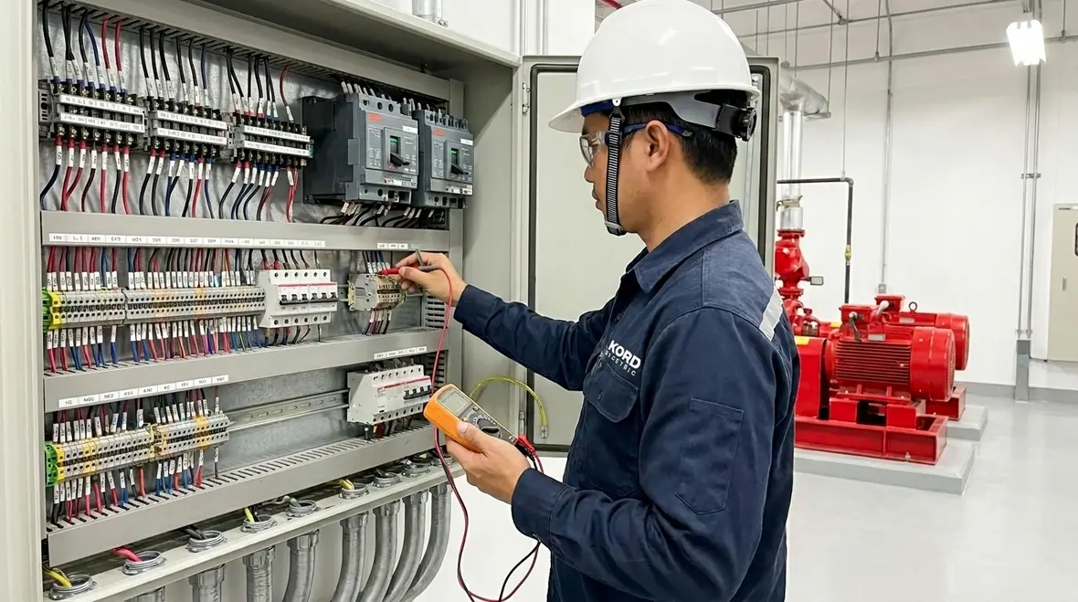 fire pump controller electrical requirements