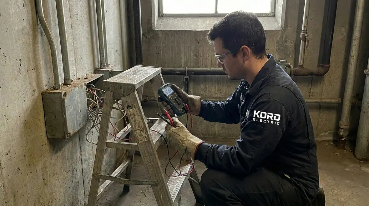 Grounding conductors and bus bars supporting commercial electrical reliability