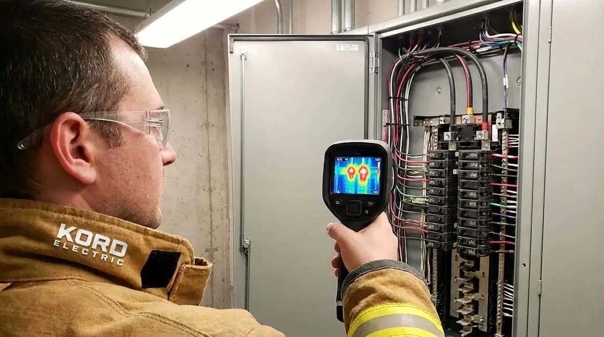 industrial electrical panel thermal imaging