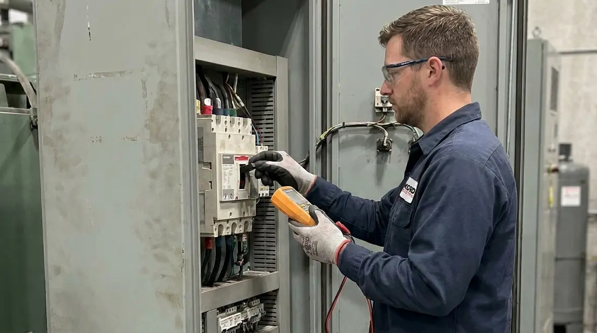 industrial electrical panel upgrade