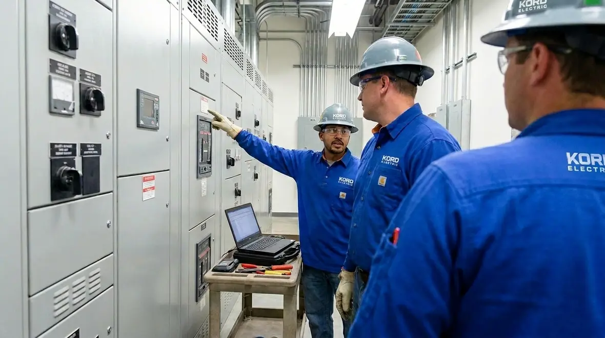 industrial electrical system arc flash protection