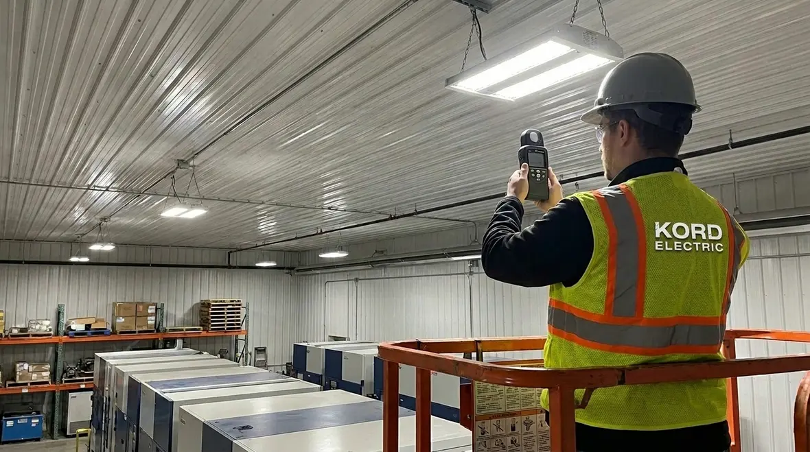 industrial lighting energy audit