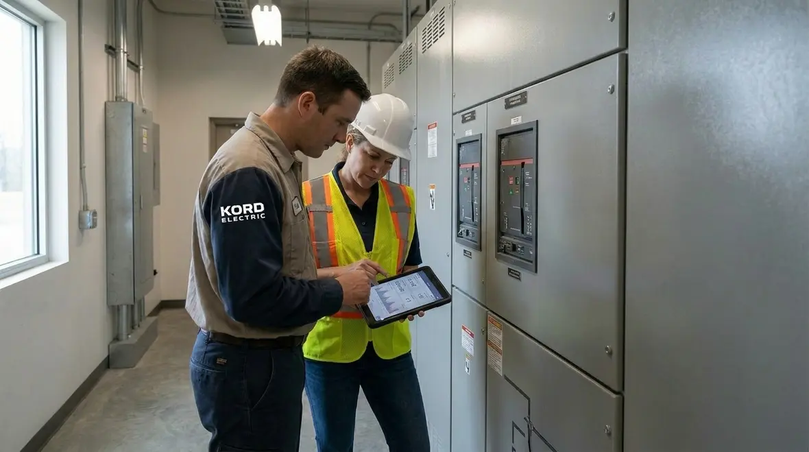 Industrial facility benefiting from improved power quality and uptime
