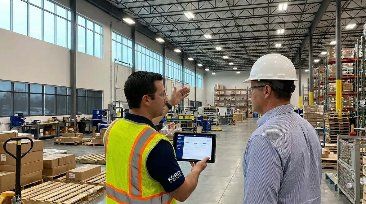 industrial smart lighting control
