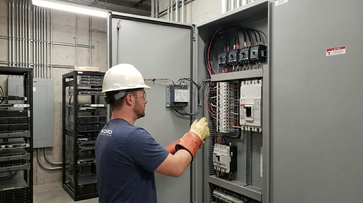 industrial surge protection installation