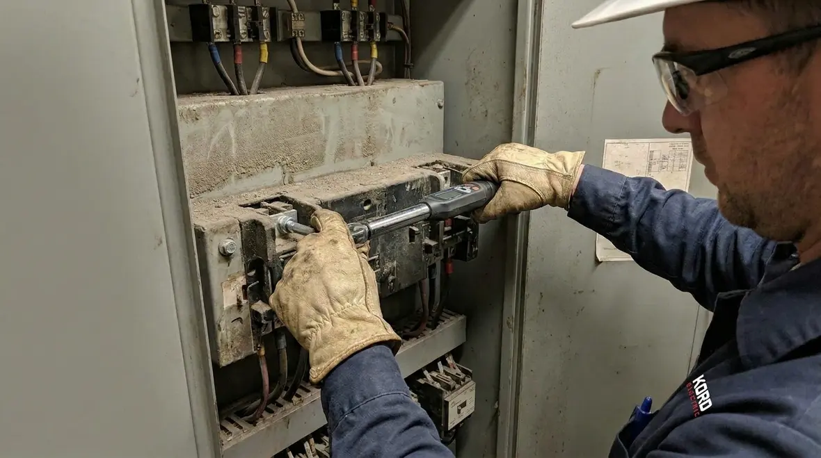 Trend tracking data for preventative electrical maintenance readings