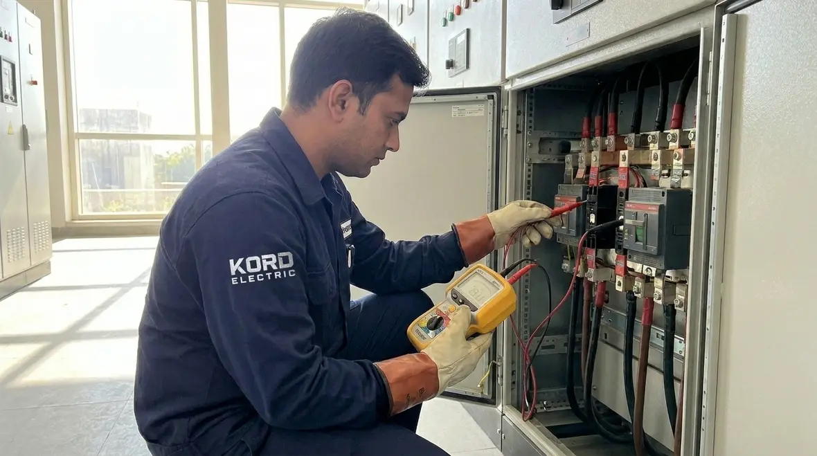 Electrical switchgear components inspected to prevent costly downtime